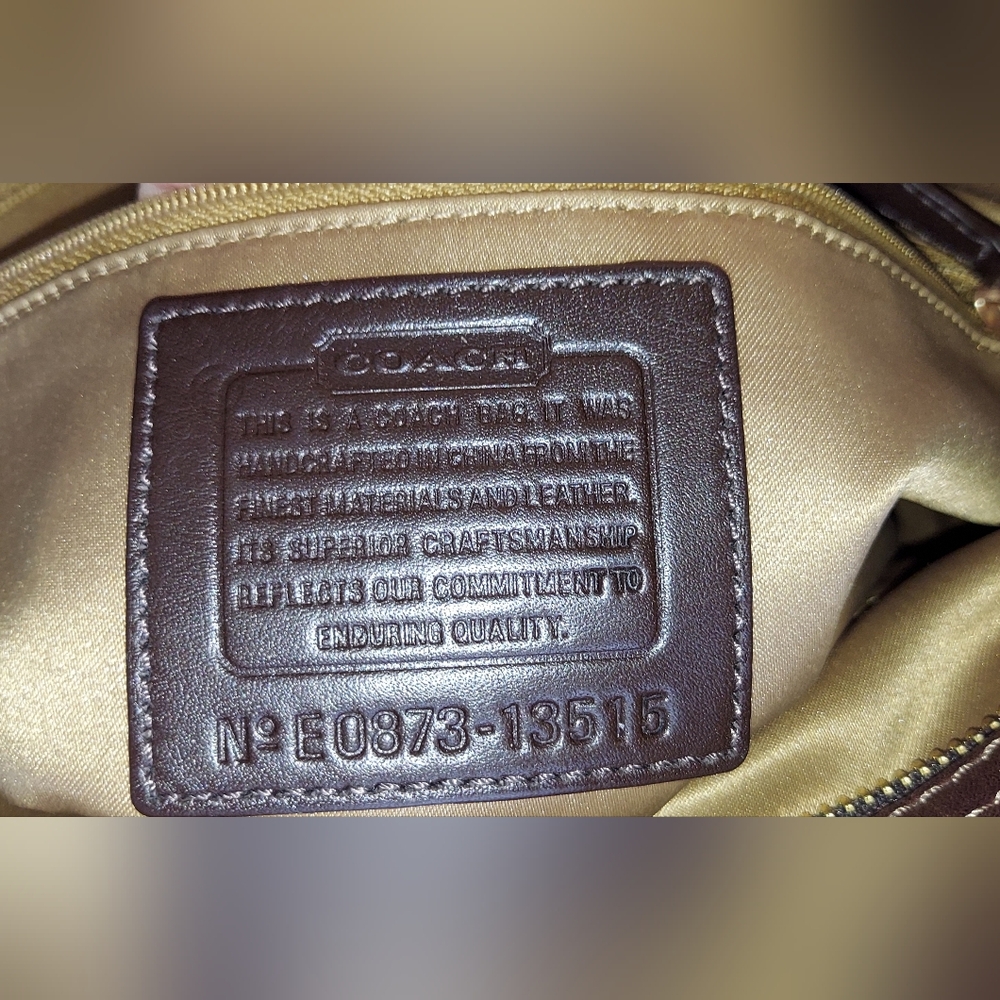 Coach Multicolor Patchwork Satchel - image 4